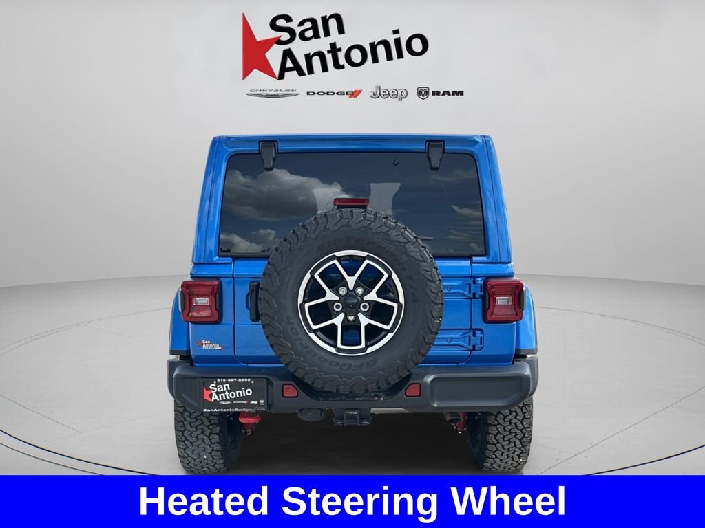 New 2026 Hydro Blue Pearl-Coat Exterior Paint Jeep Rubicon image 7