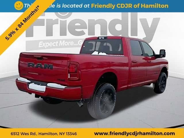 New 2026 Molten Red Pearl-Coat Exterior Paint RAM Laramie image 5