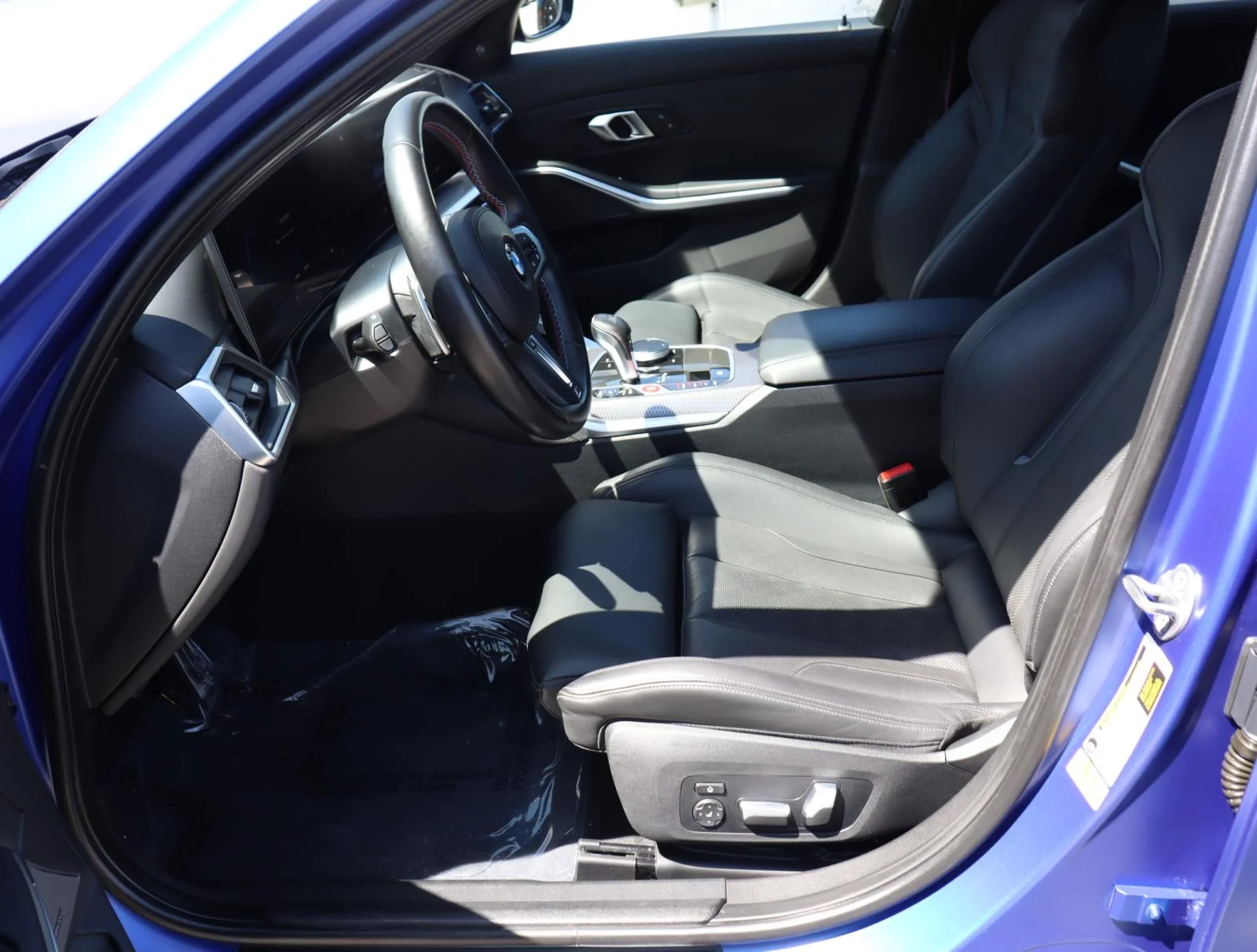 Used 2024 Frozen Portimao Blue Metallic BMW Competition Sedan image 18