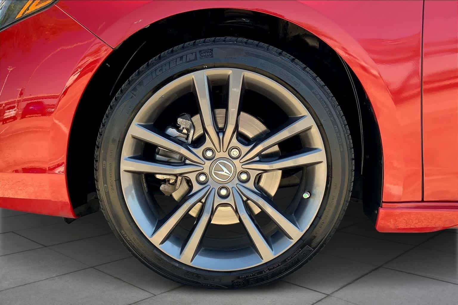 Used 2019 San Marino Red Acura w/A-Spec Pkg Red Leather image 10