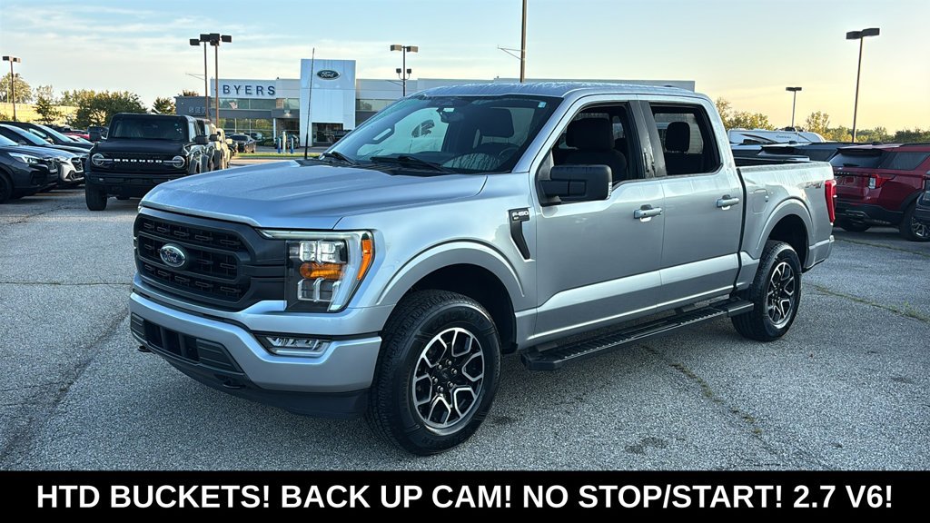 Used 2023 Silver Metallic Ford XLT image 3