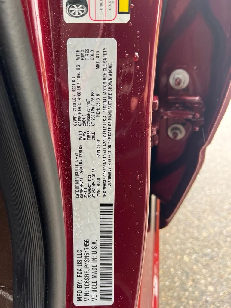 Certified Used 2025 Red Ram Laramie image 42