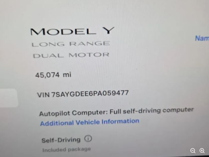 Used 2023 White Tesla Long Range image 6