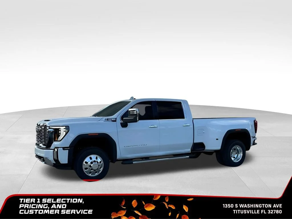 New 2026 Glacier White Tricoat GMC Denali DRW image 3