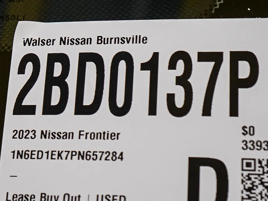 Used 2023 Super Black Nissan SV image 33