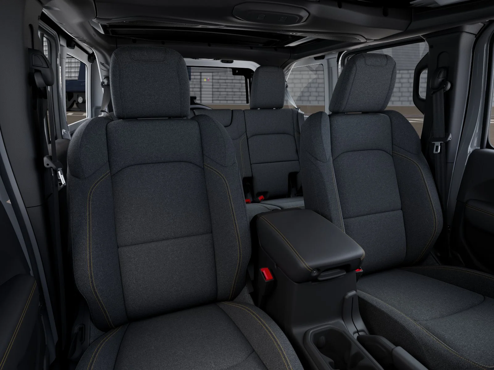 New 2027 Bright White Clear-Coat Paint Jeep Sahara image 9