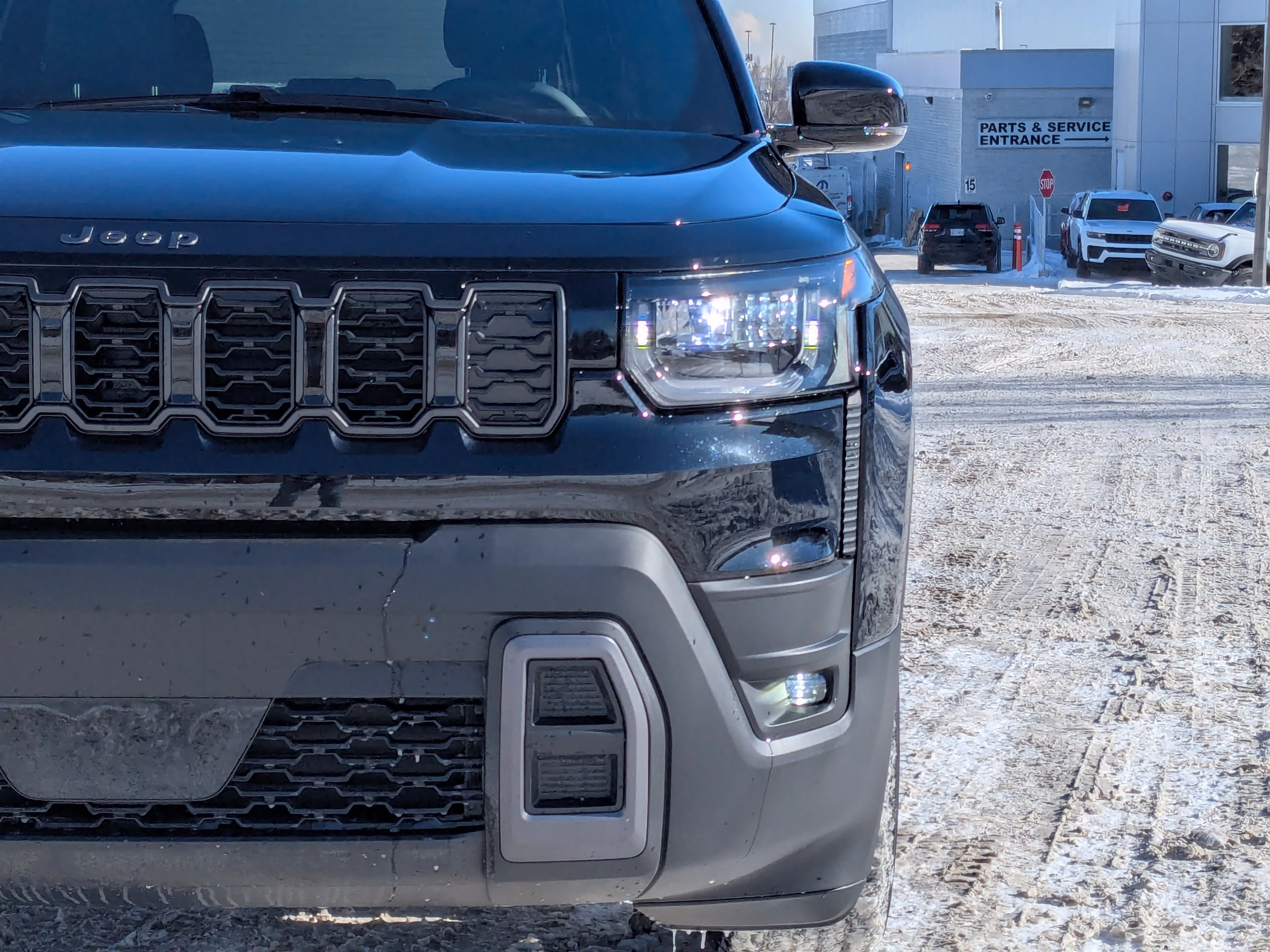 New 2026 Black Jeep Limited - - 1.6L Turbo Hybrid - Power Liftgate - Wireless Charging - Active Driving Assist & More image 10