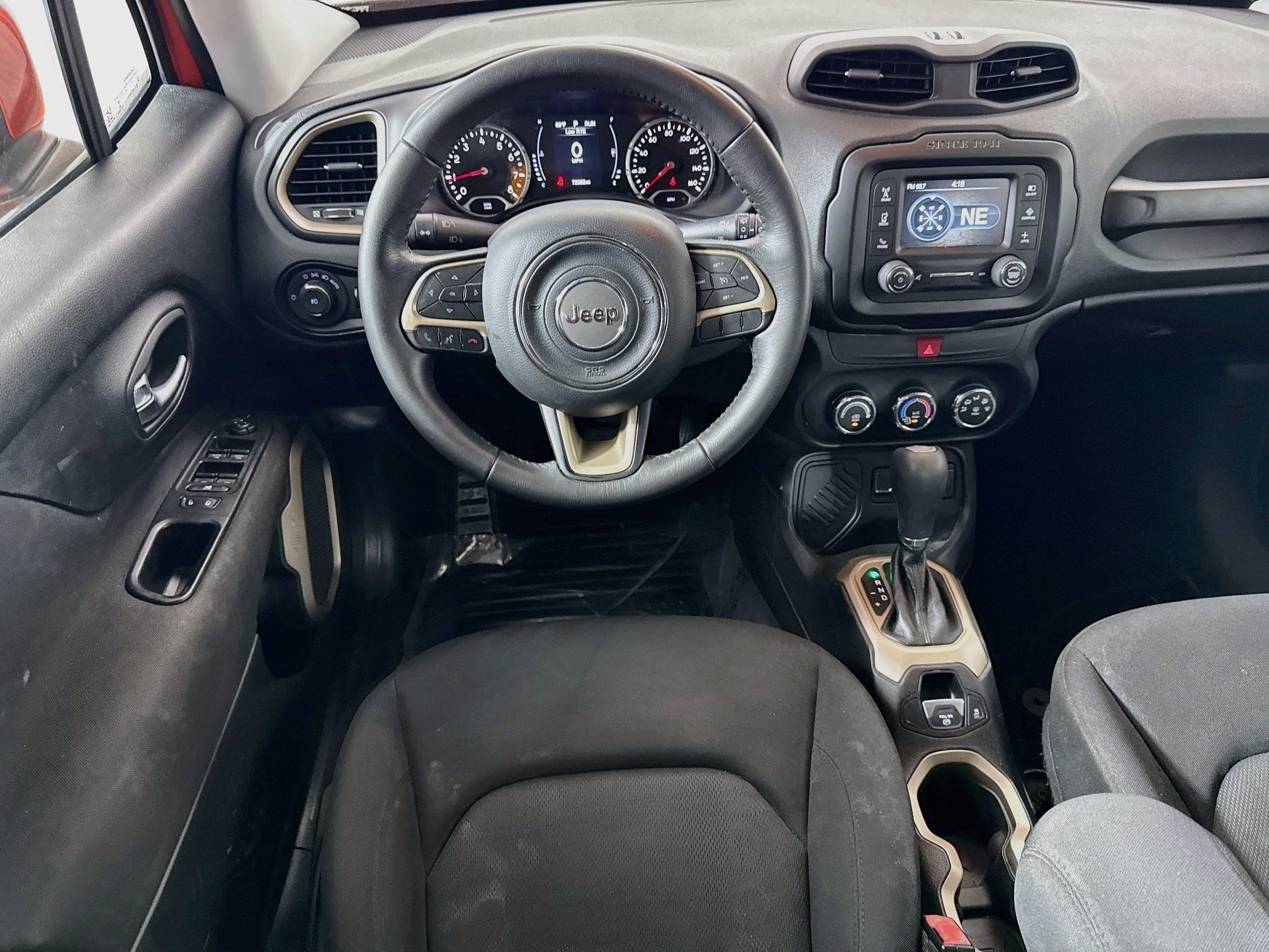 Used 2017 Omaha Orange Jeep Latitude image 20