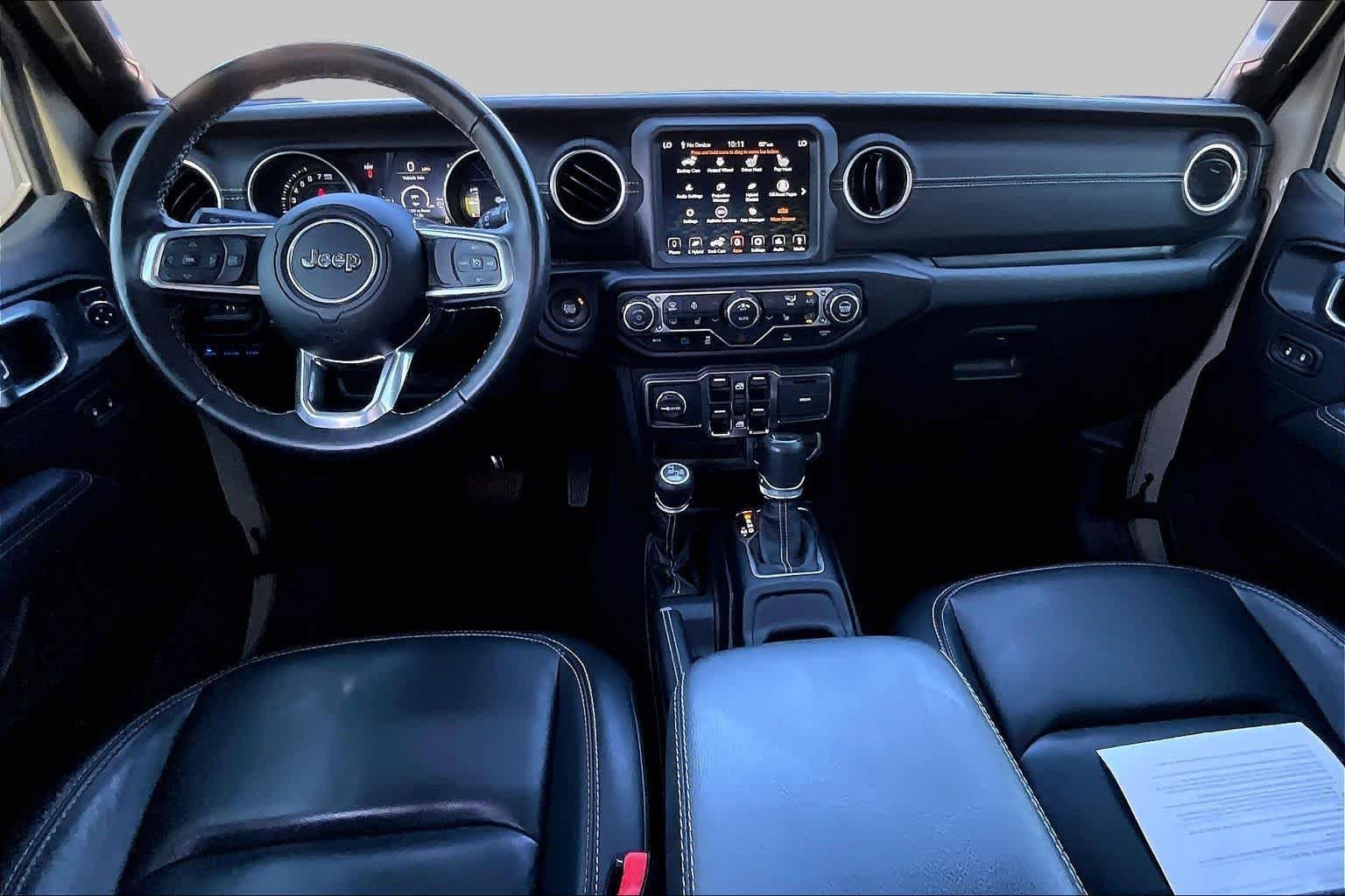 Used 2022 Limited Edition Gobi Clearcoat Jeep Unlimited Sahara image 16