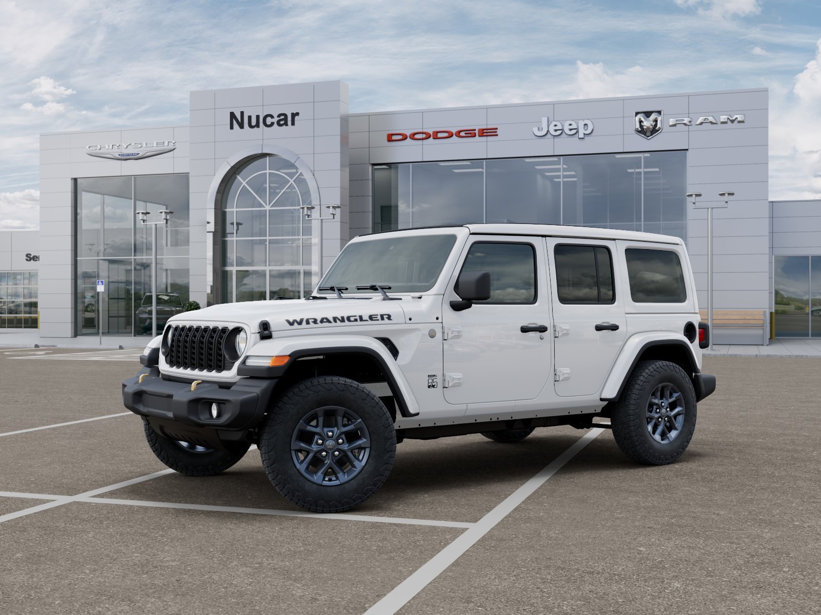 New 2026 Bright White Clearcoat Jeep 85th Anniversary Edition image 20