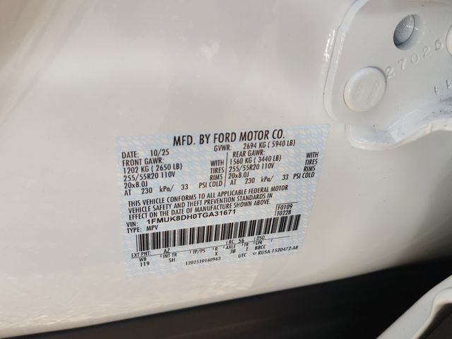 New 2026 White Ford Active image 13