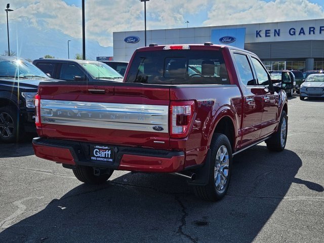 Used 2023 Rapid Red Metallic Tinted Clearcoat Ford Platinum image 40