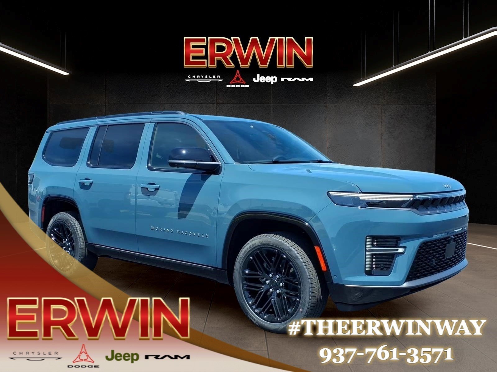 New 2026 Steel Blue Exterior Paint Jeep Limited Reserve image 1