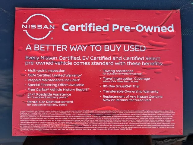 Certified Used 2024 Deep Ocean Blue Nissan SL image 4