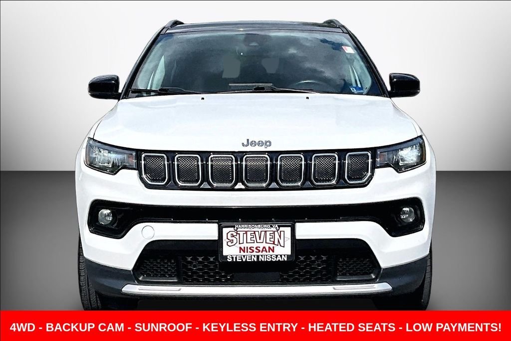 Used 2022 White Jeep Limited image 2