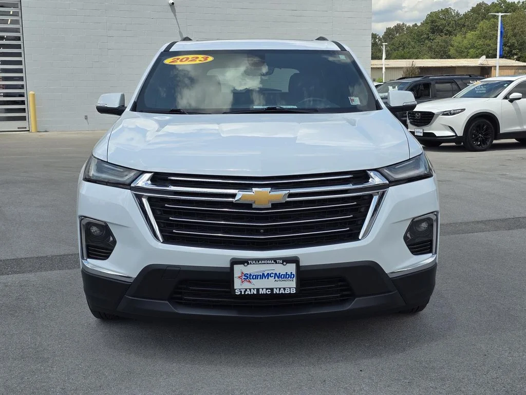 Certified Used 2023 Summit White Chevrolet LT Leather image 2
