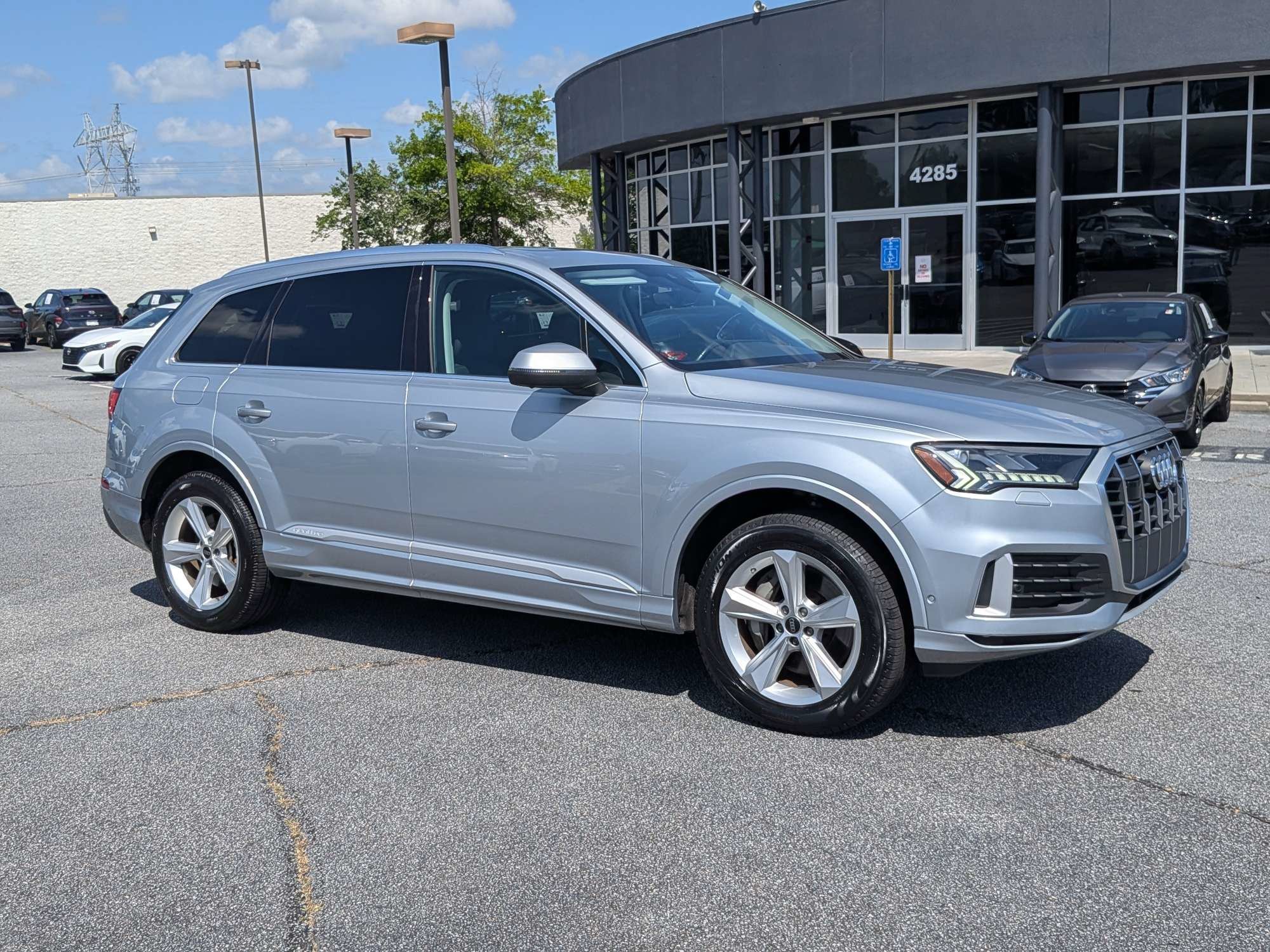Used 2024 Silver Audi 45 Premium Plus image 1