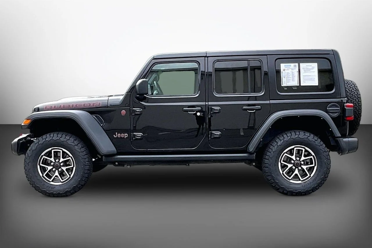 Certified Used 2024 Black Jeep Rubicon image 5