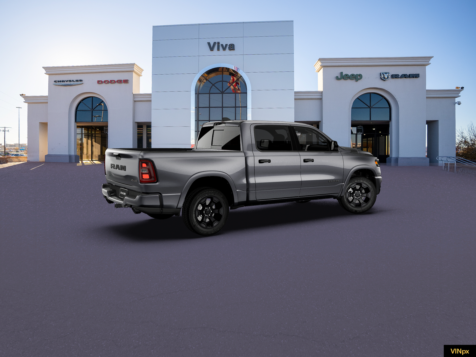 New 2027 Granite Crystal Metallic Clearcoat RAM BIG HORN image 6