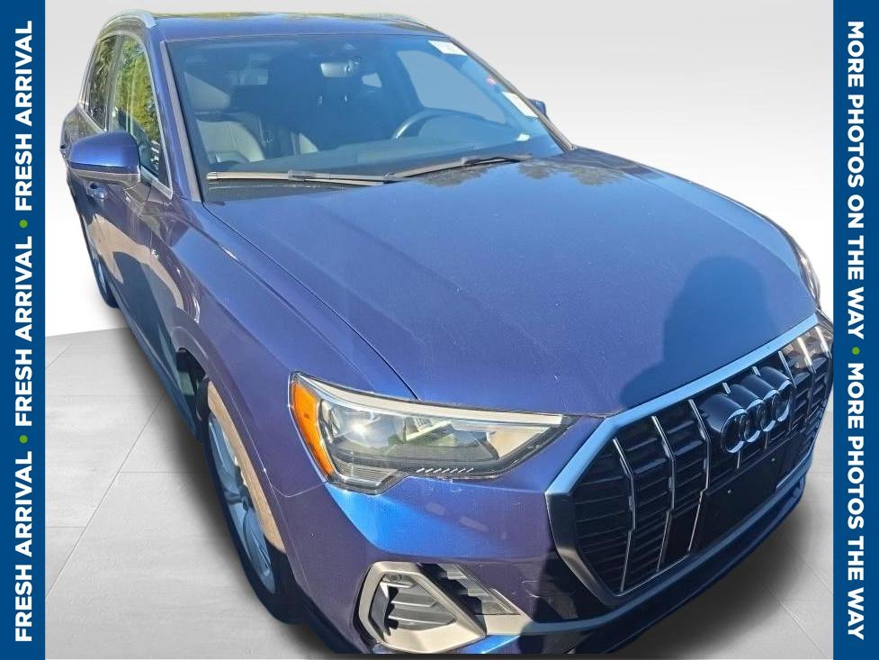 Used 2021 Blue Audi Premium image 1