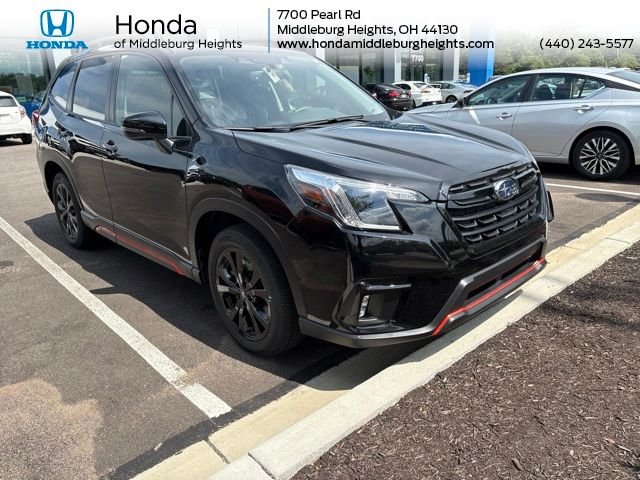 Used 2024 Crystal Black Silica Subaru Sport image 1