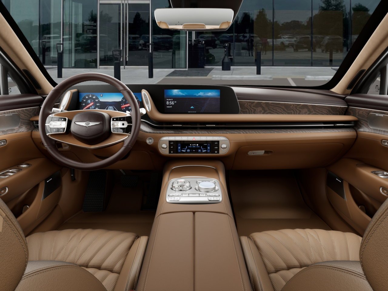 New 2026 Gray Genesis 3.5T E-SC MHEV image 48