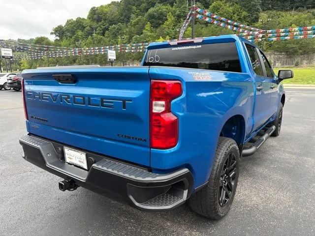 Used 2023 Glacier Blue Metallic Chevrolet Custom Trail Boss image 3