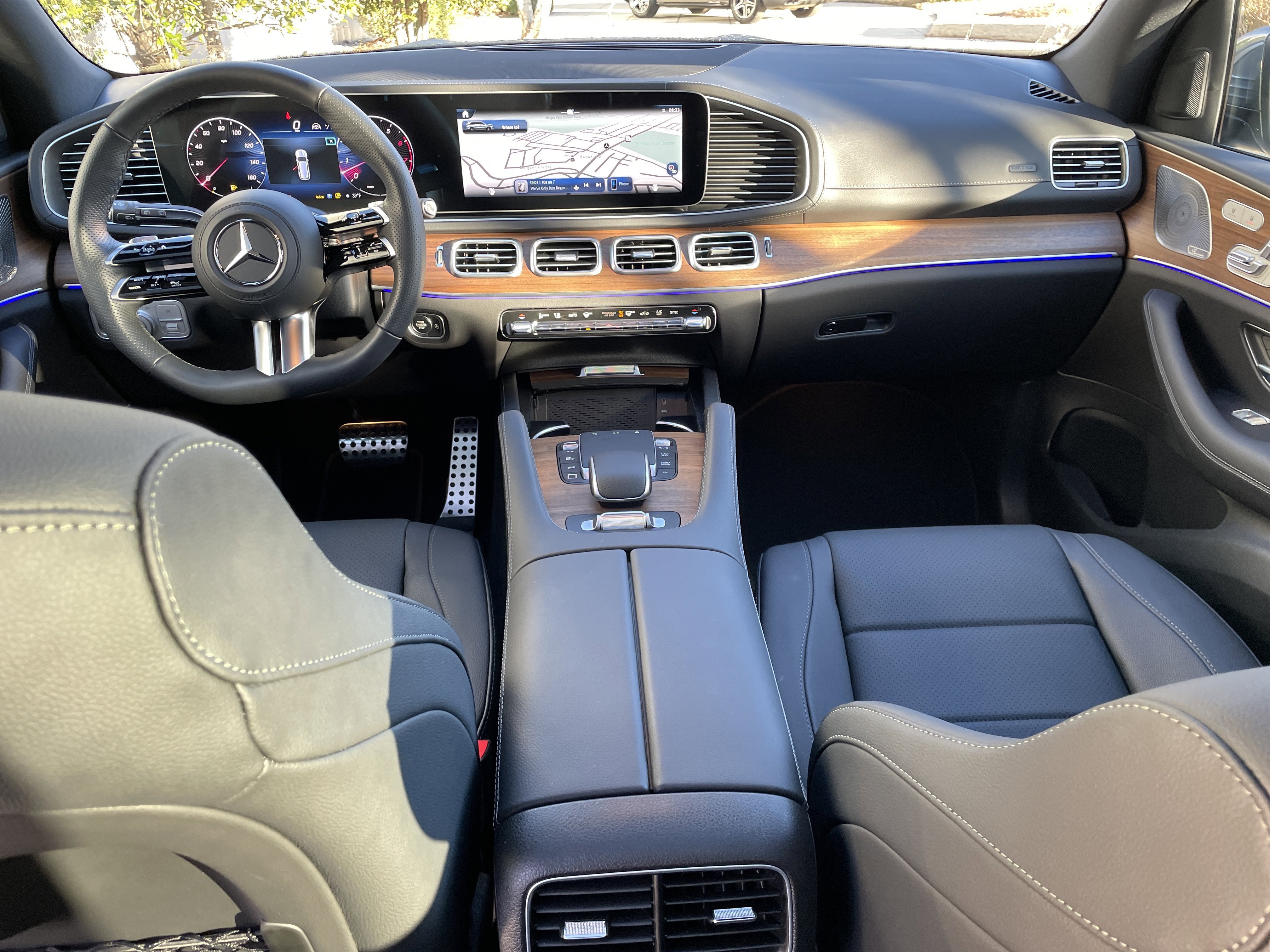 Certified Used 2025 Selenite Grey Metallic Mercedes-Benz GLS 450 4MATIC® SUV image 27