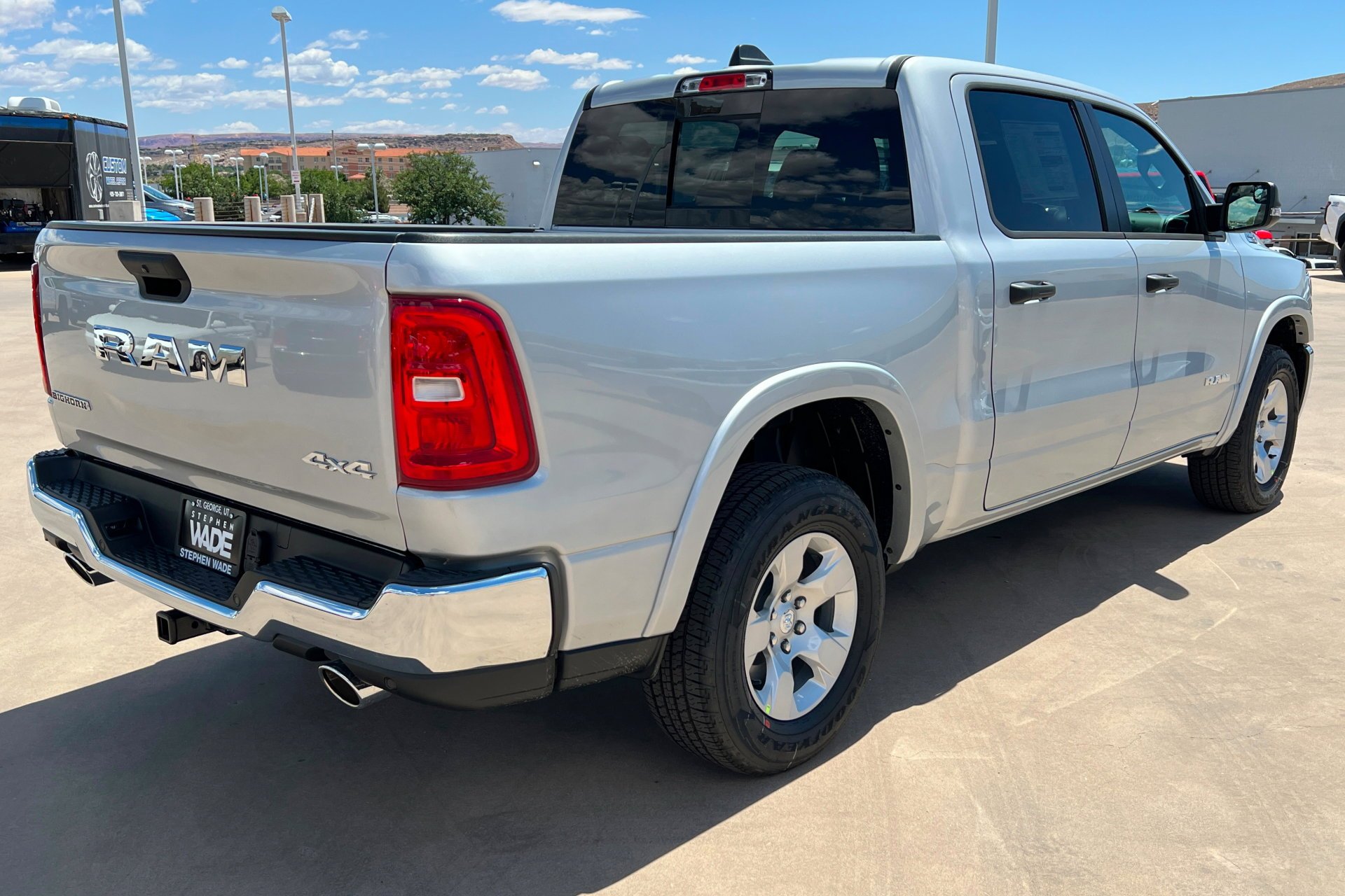 New 2026 Silver Zynith Exterior Paint RAM Big Horn image 6