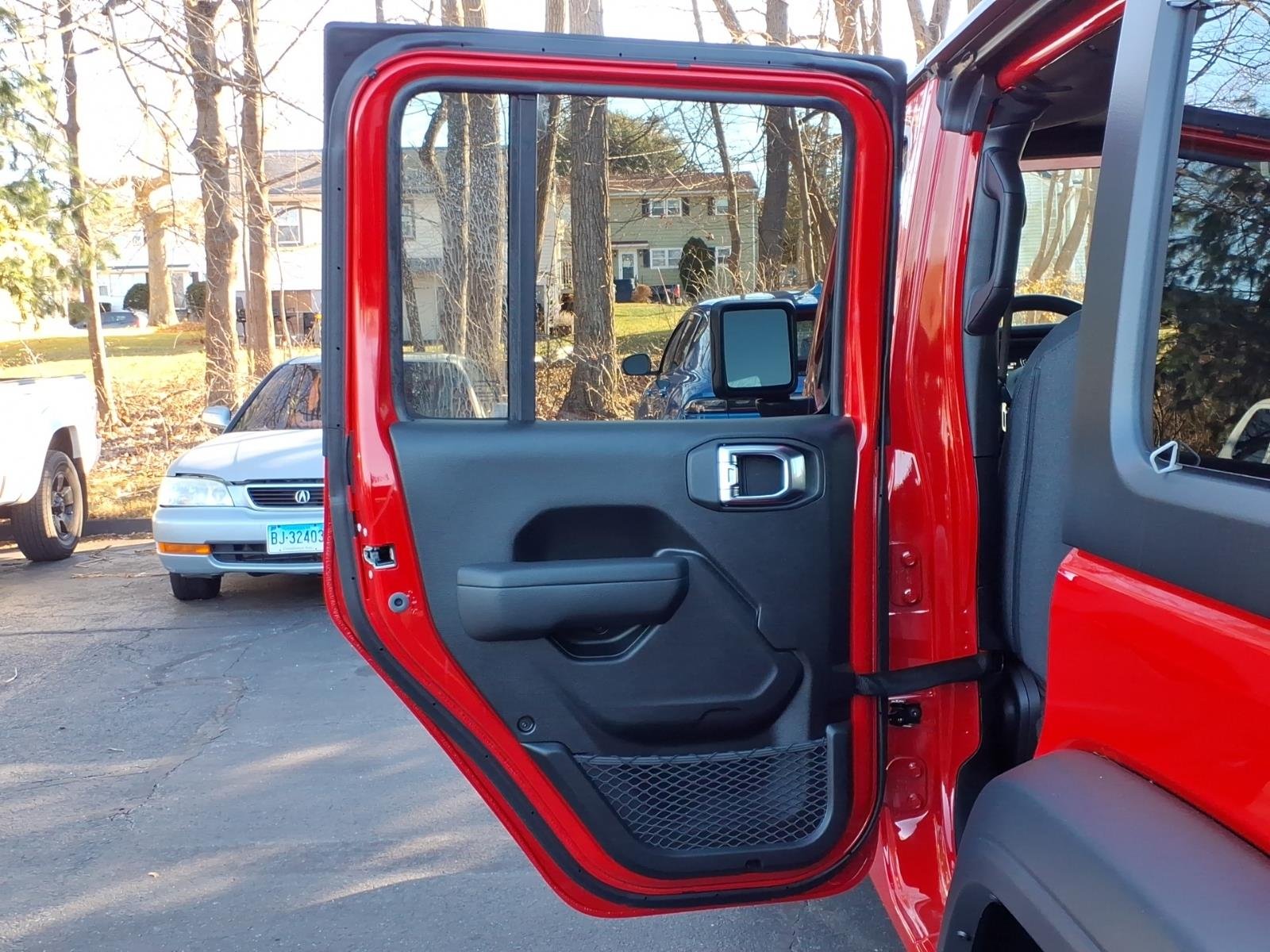New 2026 Firecracker Red Clear-Coat Exterior Paint Jeep Sport image 12