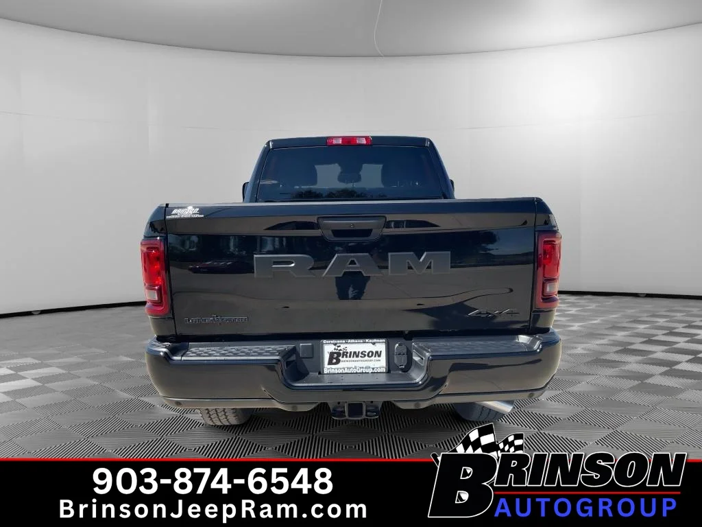 New 2027 Diamond Black Crystal Pearlcoat Ram Lone Star image 4