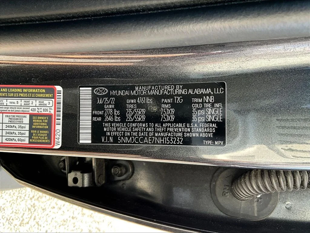 Used 2022 Gray Hyundai SEL image 19