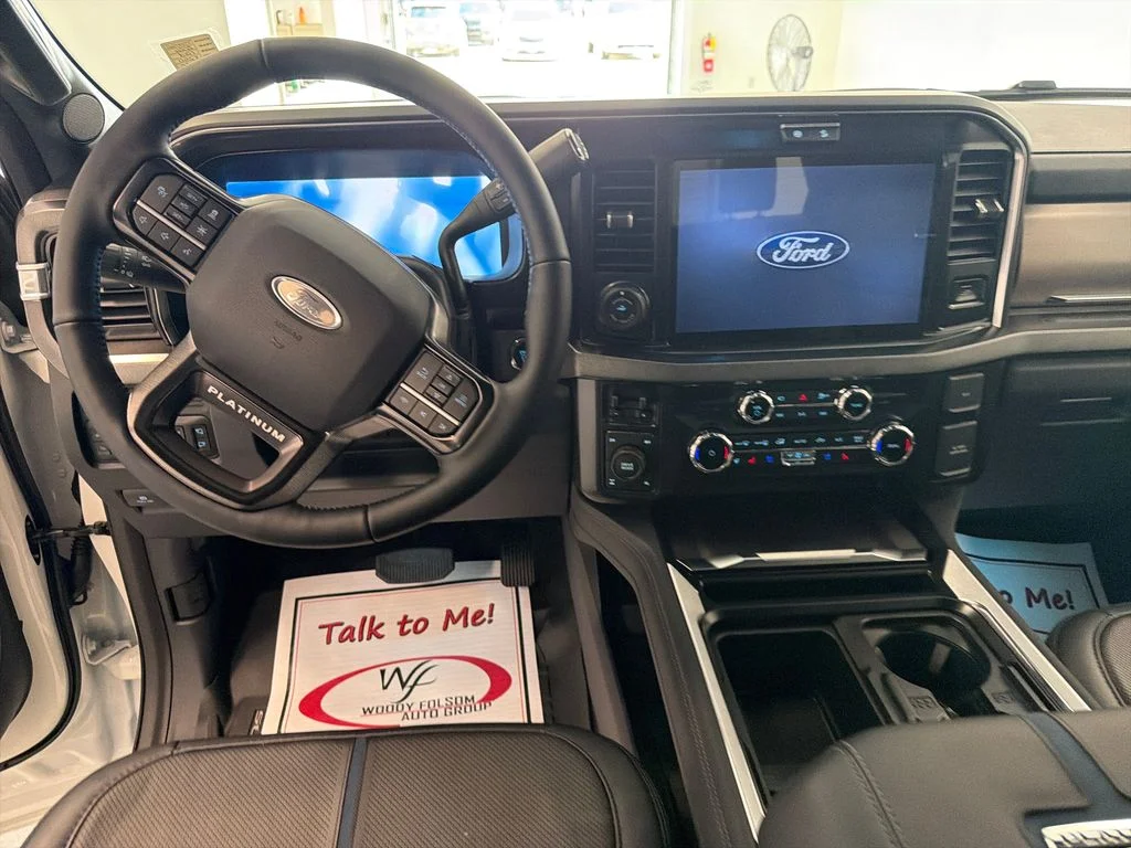 New 2026 Star White Metallic Tri-Coat Ford F-250® Platinum® image 16