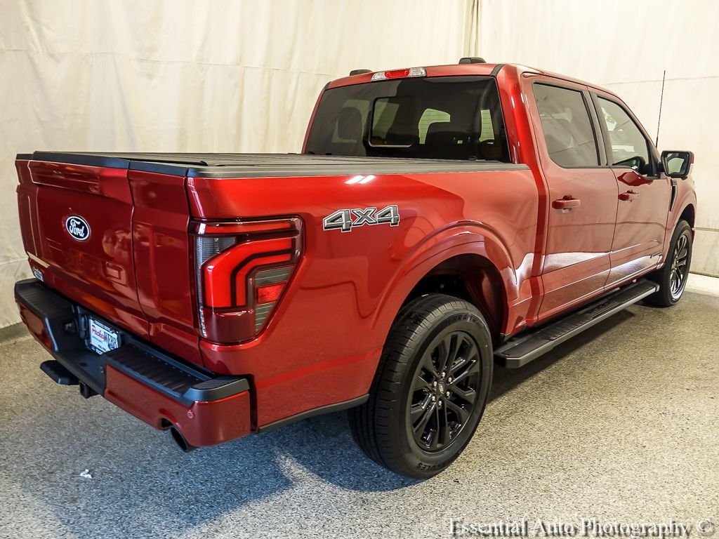 Certified Used 2025 Red Metallic Ford Lariat image 8