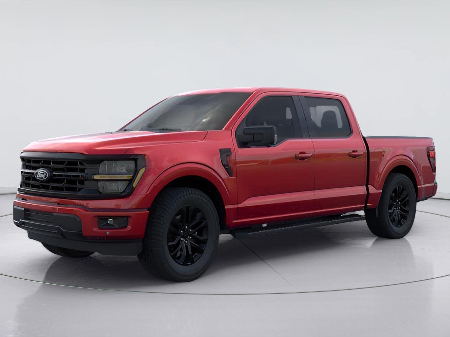 New 2026 Ruby Red Metallic Tinted Clearcoat Ford XLT image 1