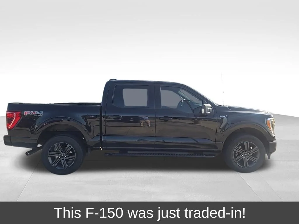 Used 2023 Black Metallic Ford XLT image 1