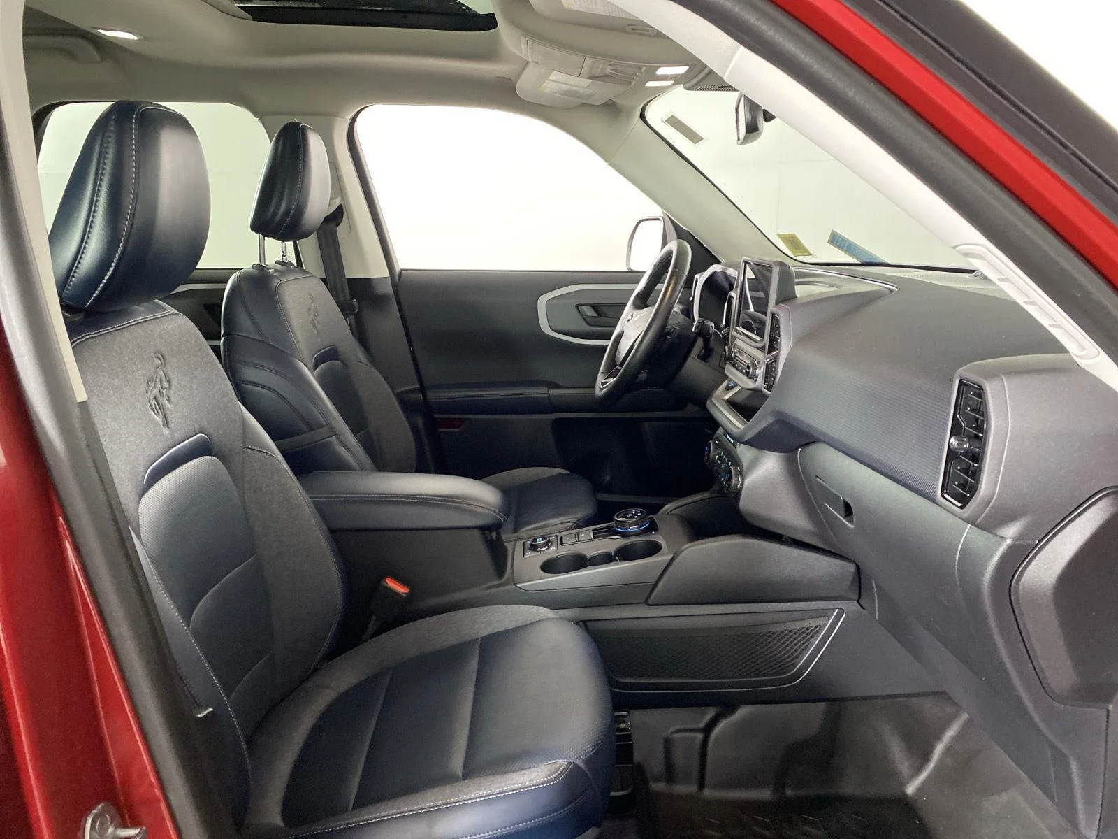 Used 2021 Rapid Red Metallic Tinted Clearcoat Ford First Edition image 29