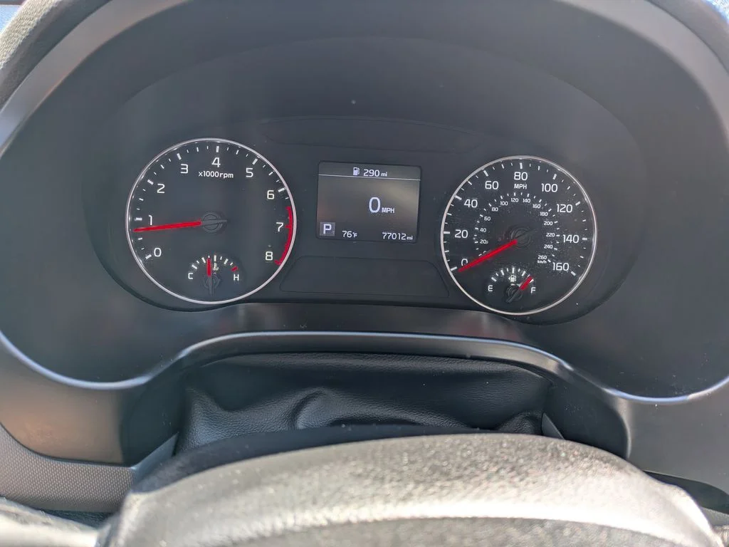 Used 2021 Blue Kia LX image 14