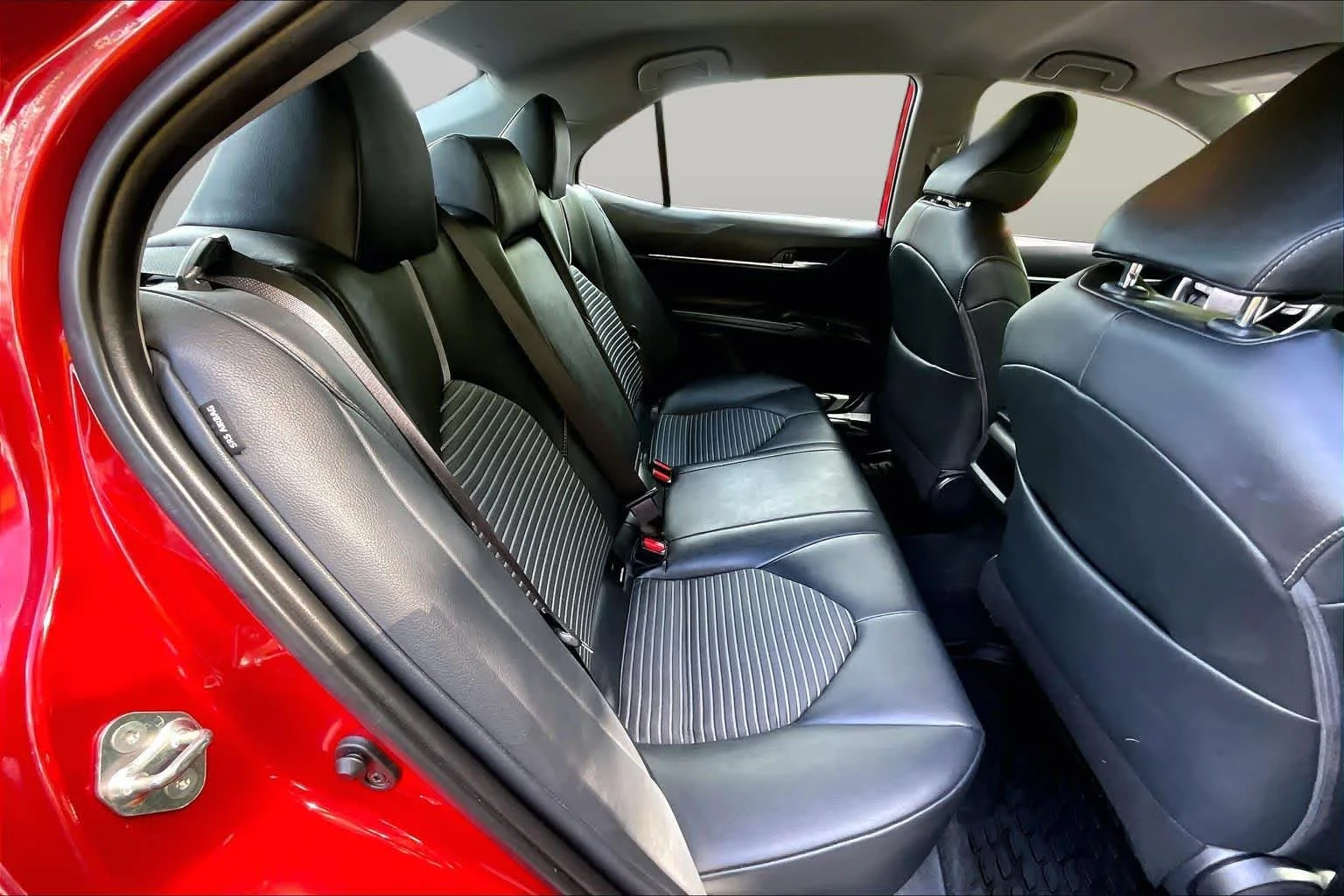 Certified Used 2019 Supersonic Red Toyota SE image 35