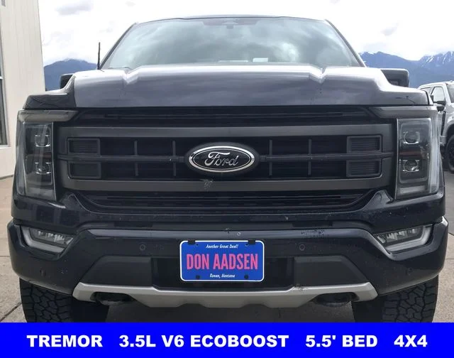 Used 2022 Blue Ford Tremor image 2