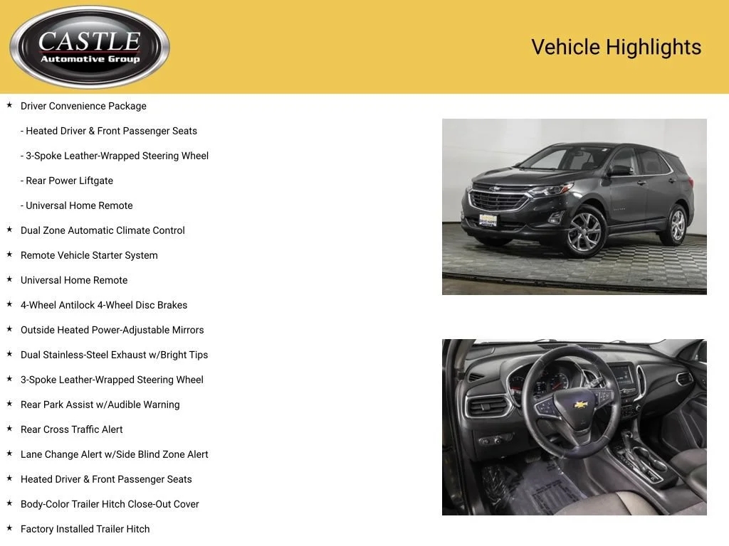 Used 2018 NIGHTFALL GRAY METALLIC Chevrolet LT image 8