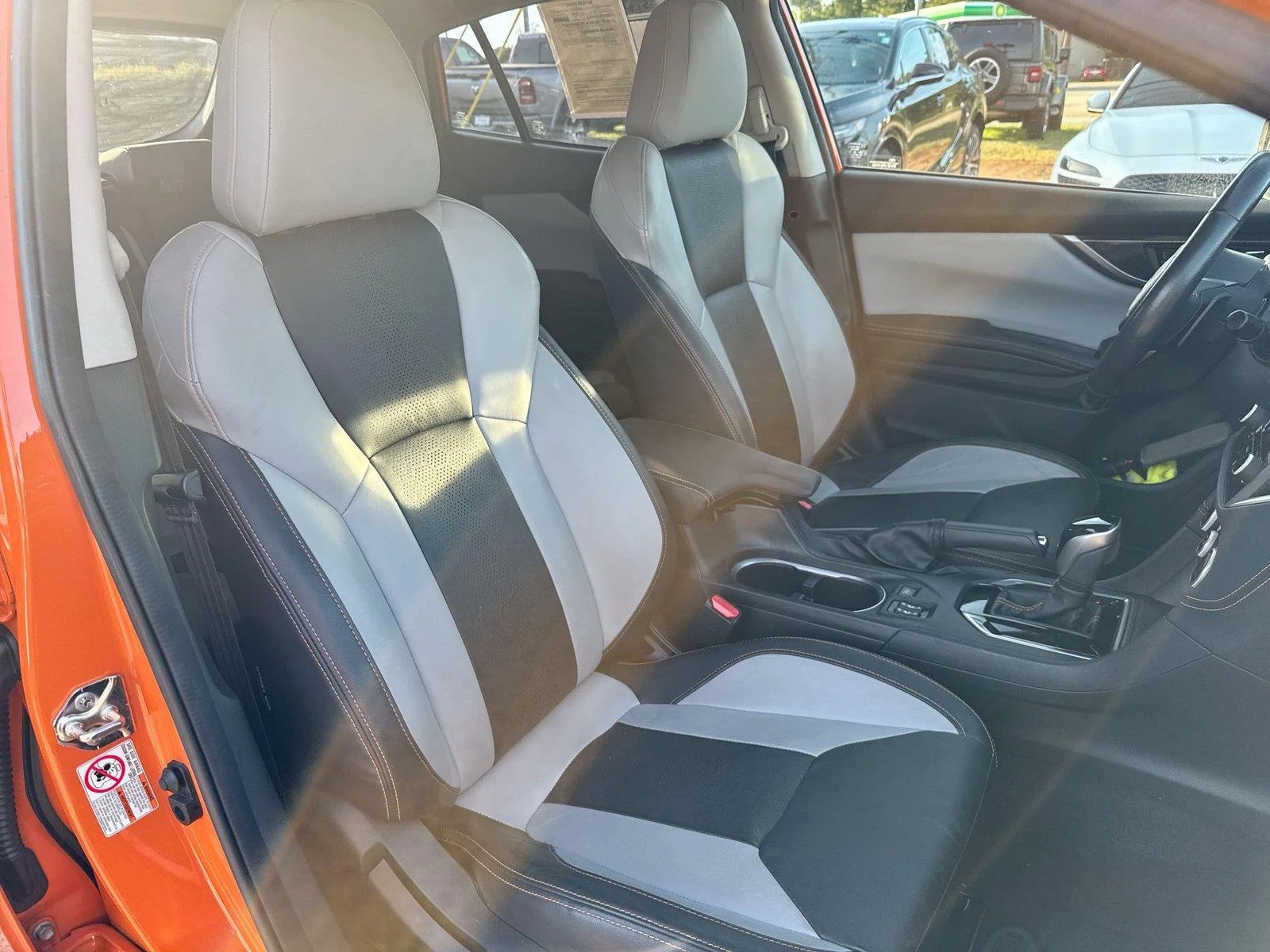 Used 2019 Sunshine Orange Subaru Limited image 16