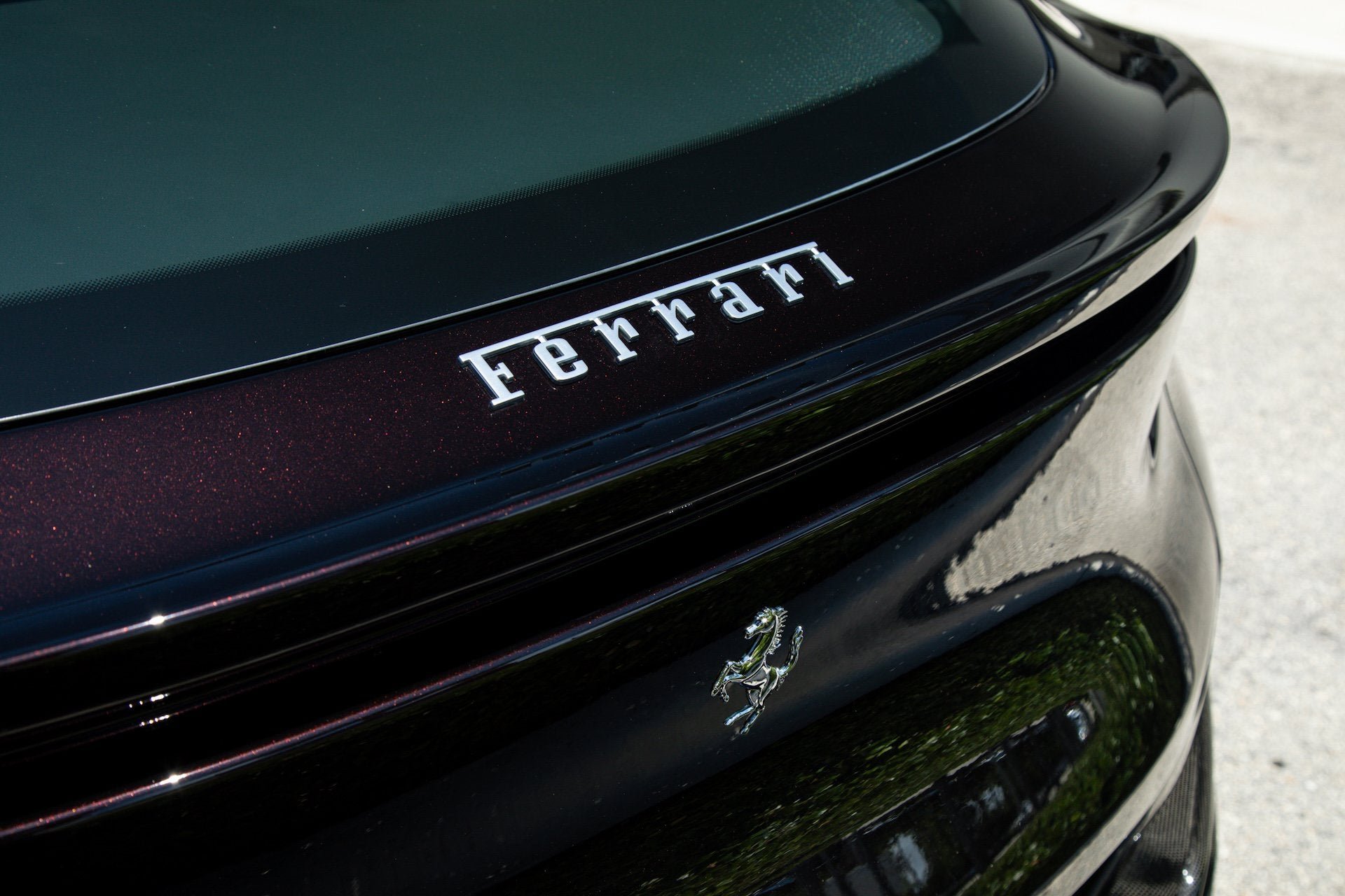 Certified Used 2025 Nero Purosangue Ferrari  image 50
