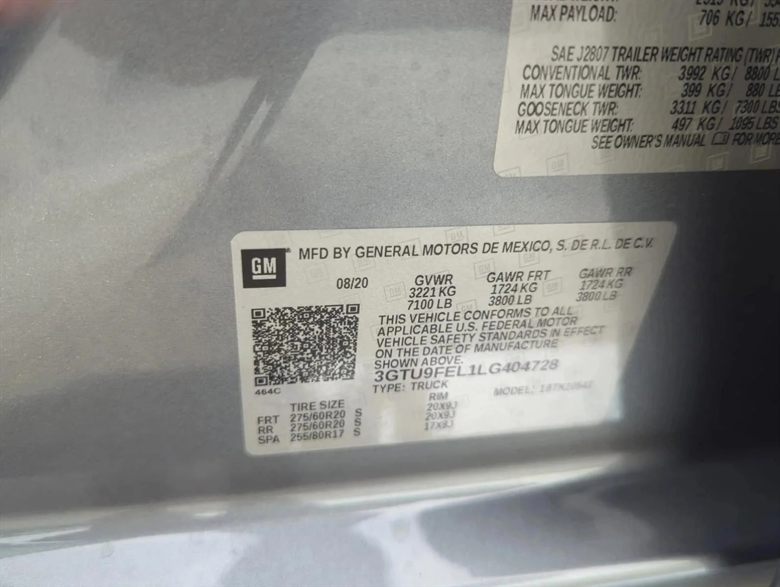 Used 2020 Satin Steel Metallic GMC Denali image 26
