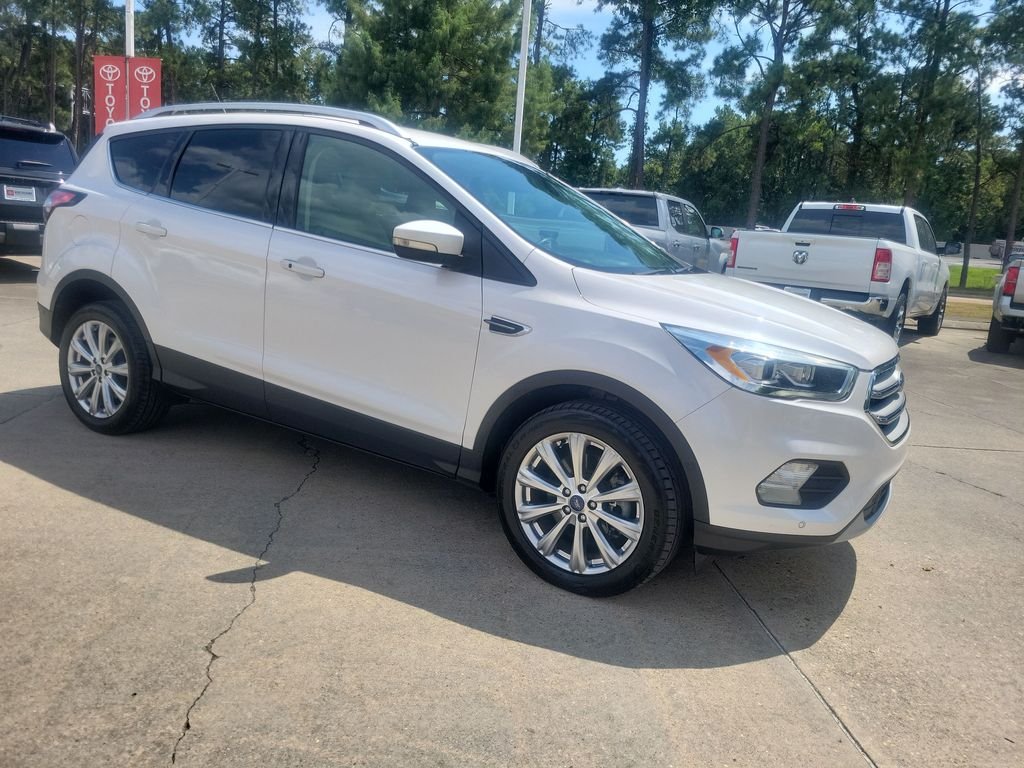 Used 2018 White Ford Titanium image 9