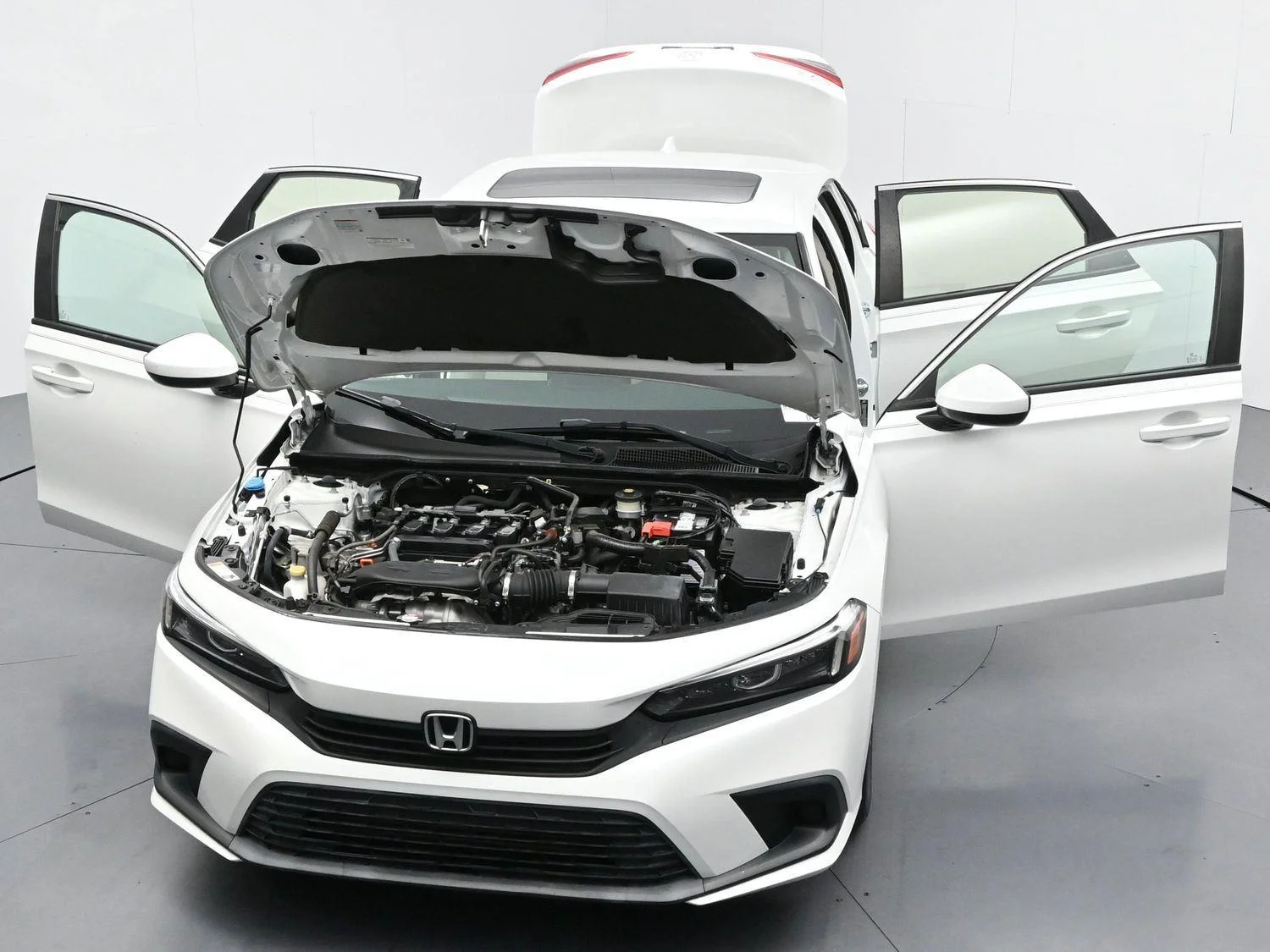 Used 2022 Platinum White Pearl Honda EX image 44