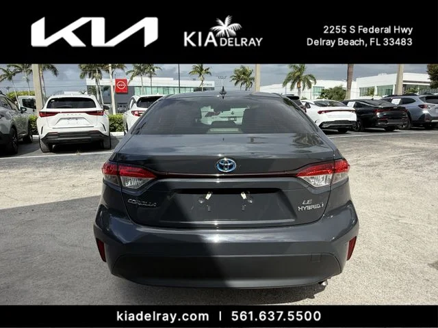 Used 2023 Gray Toyota LE image 4