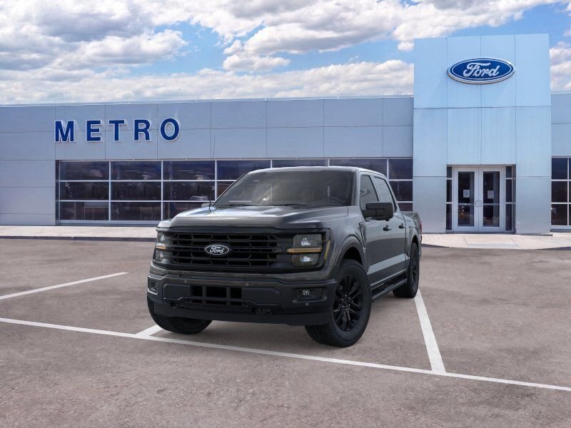 New 2026 Agate Black Metallic Ford XLT image 3