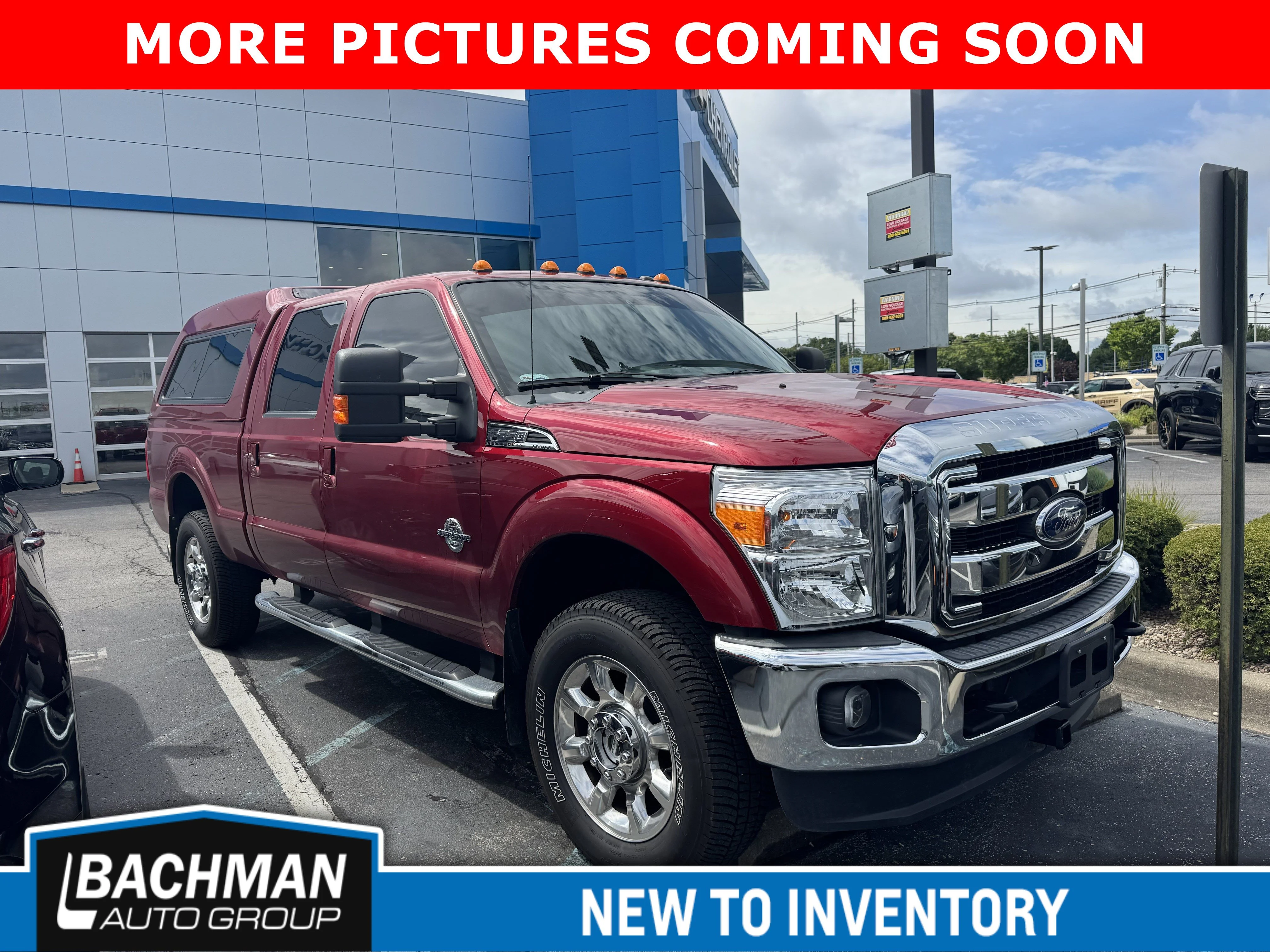 Used 2016 Ruby Red Metallic Tinted Clearcoat Ford Lariat image 2