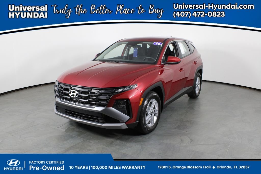 Certified Used 2026 Red Hyundai SE image 1